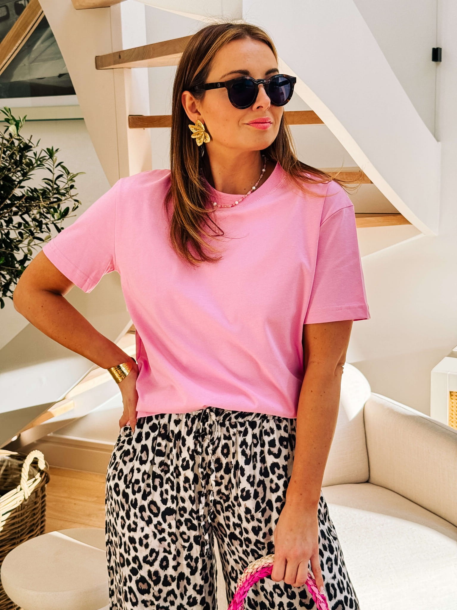 T-shirt Basic  Pink