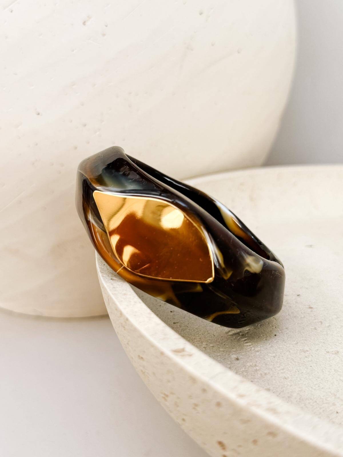 Bransoletka Lumi Brown&Gold