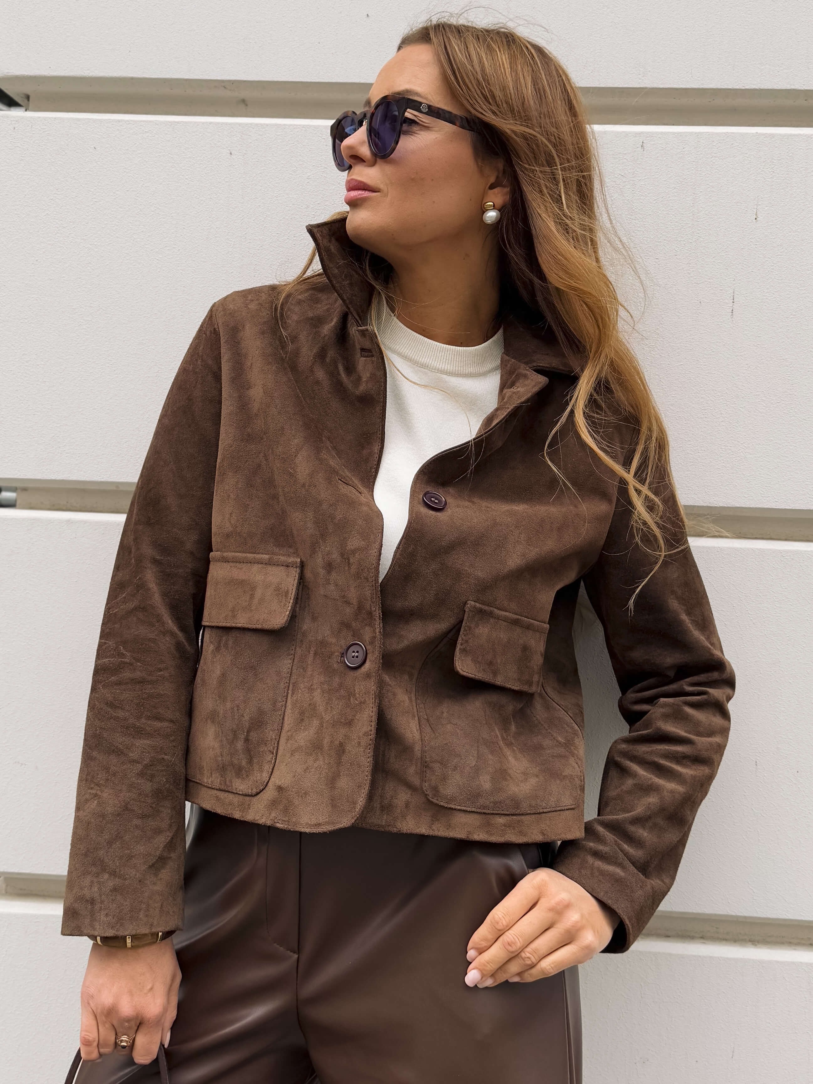 Kurtka Riva Brown Leather  