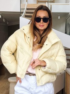 Kurtka Puchowa Sunny Yellow