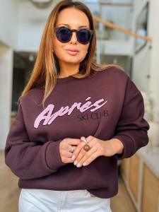 Bluza Apres Ski Club Brown