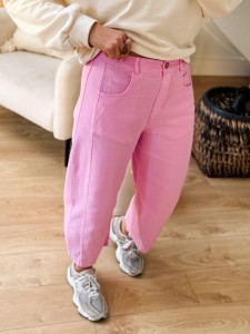 Spodnie Ballons Pink
