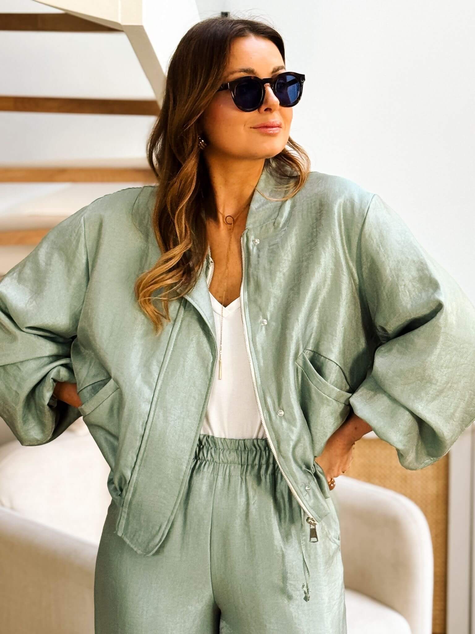 Kurtka Mio Green 