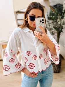 Koszula Hearties White 