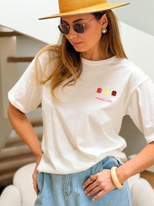 T-shirt Popsicle White  