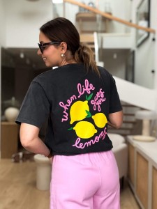 T-shirt Lemon Grey 