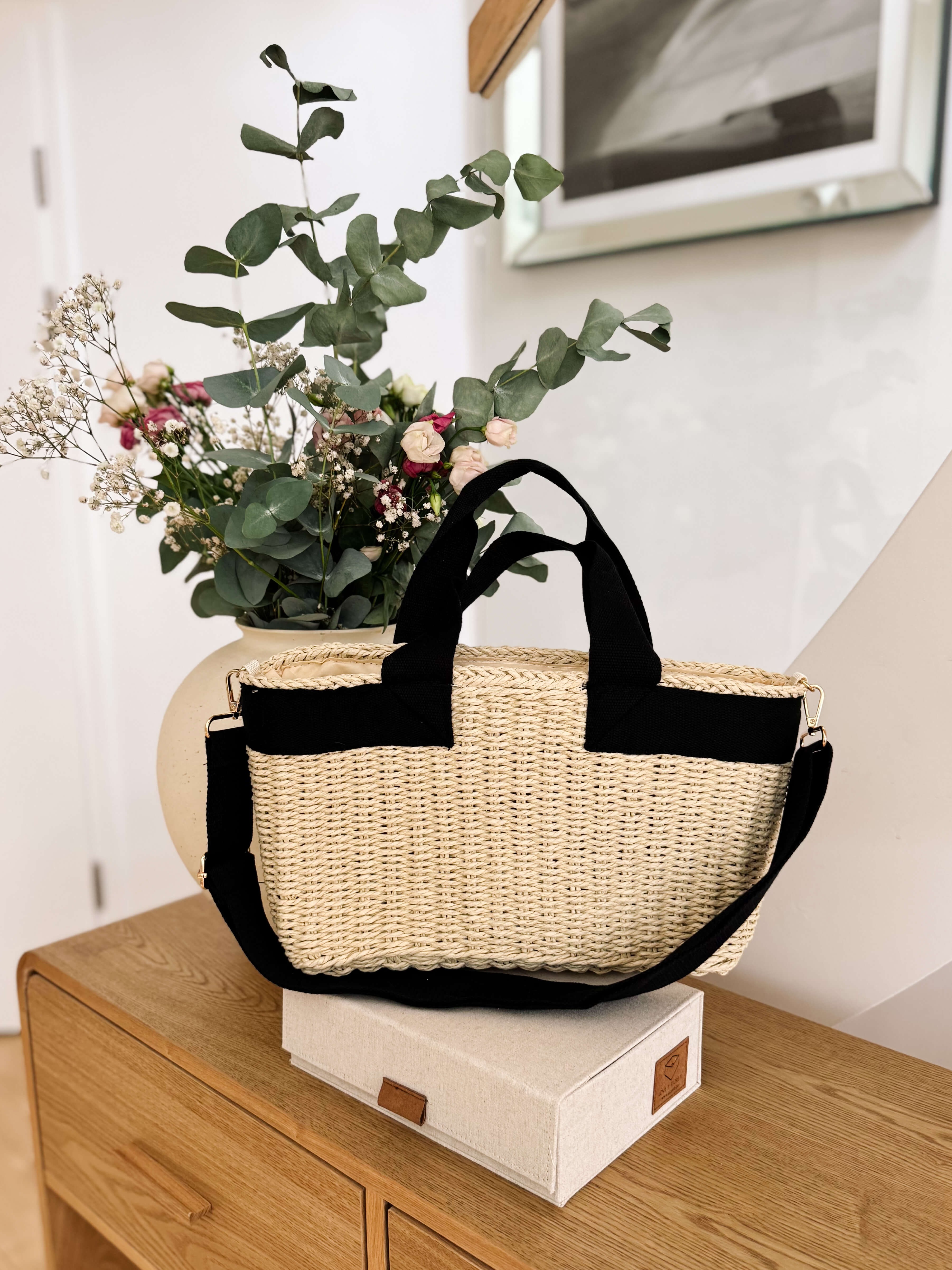 Koszyk Beige&Black 