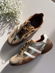 Sneakersy Gold Skóra