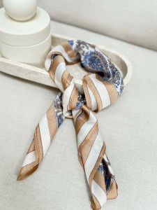 Apaszka Blue&Beige 