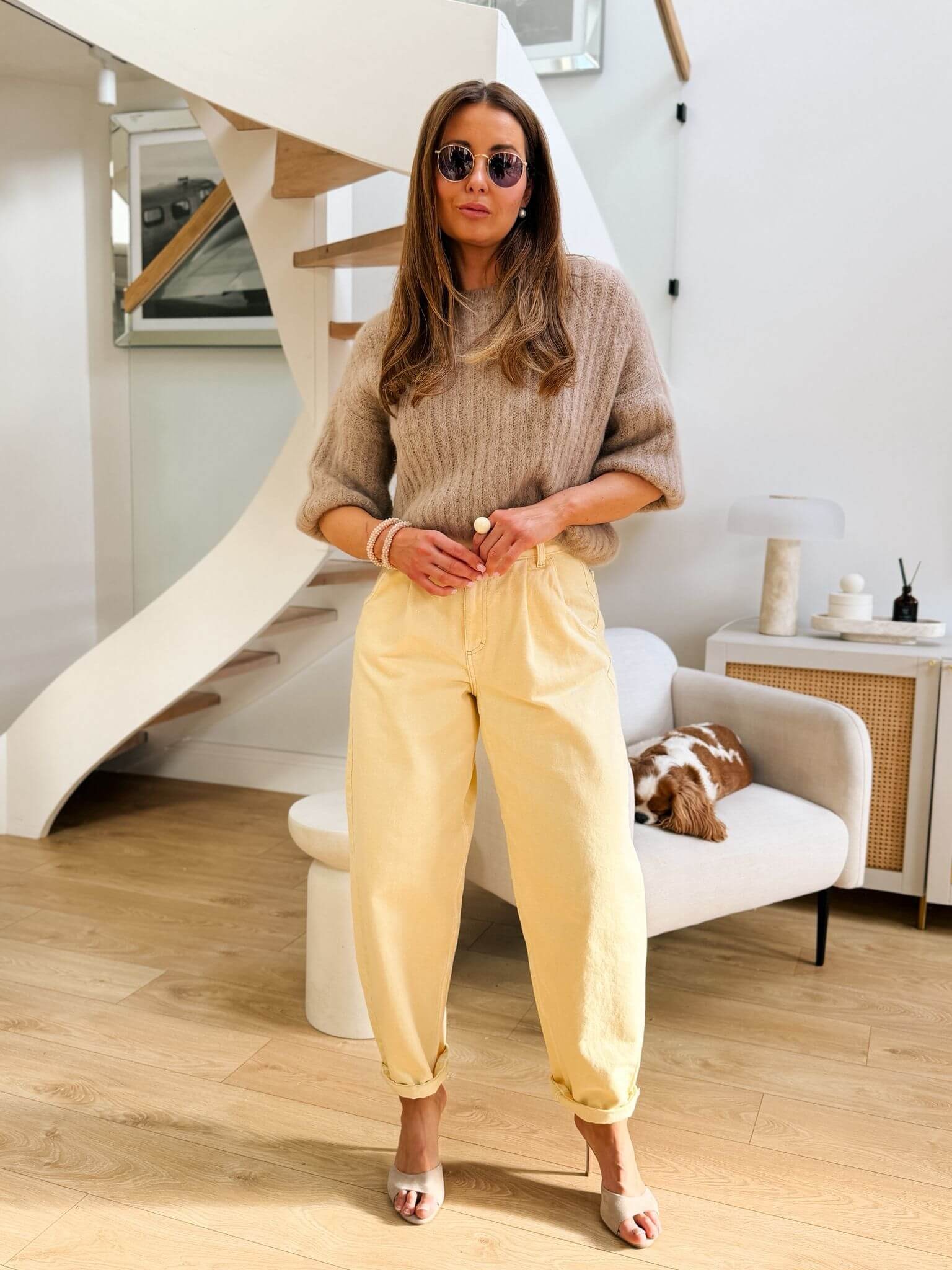 Spodnie Erme Yellow