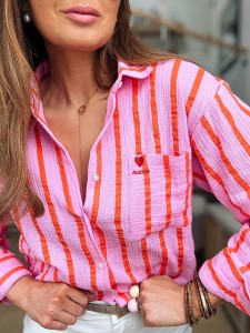 Koszula Amour Pink&Orange 
