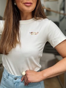 T-shirt Sweet Dog Cream