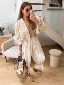 Spodnie Allan Beige