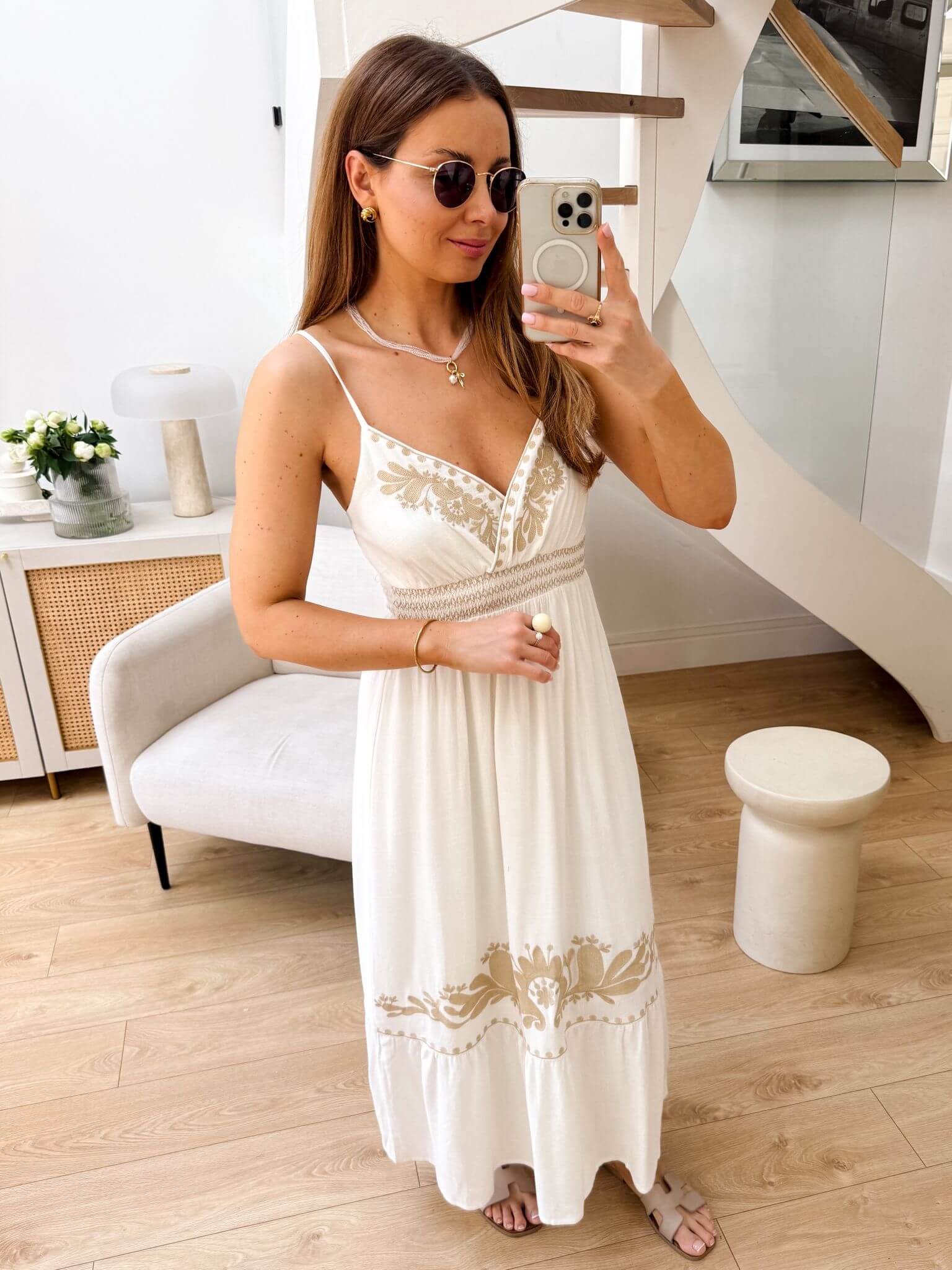 Sukienka Greta White