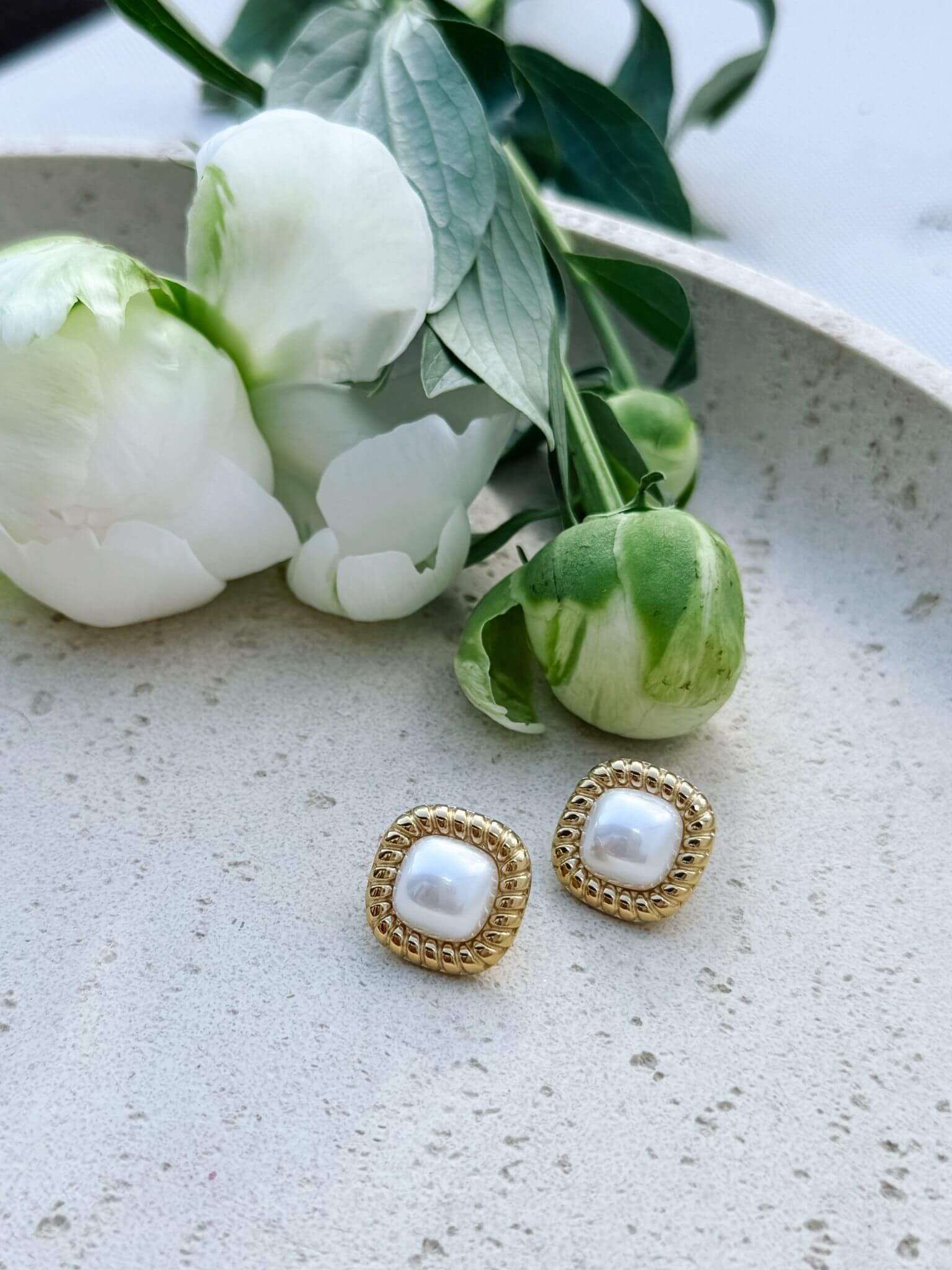 Kolczyki Pearl & Gold 