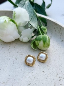 Kolczyki Pearl & Gold 