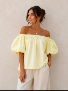 Bluzka Venice Yellow