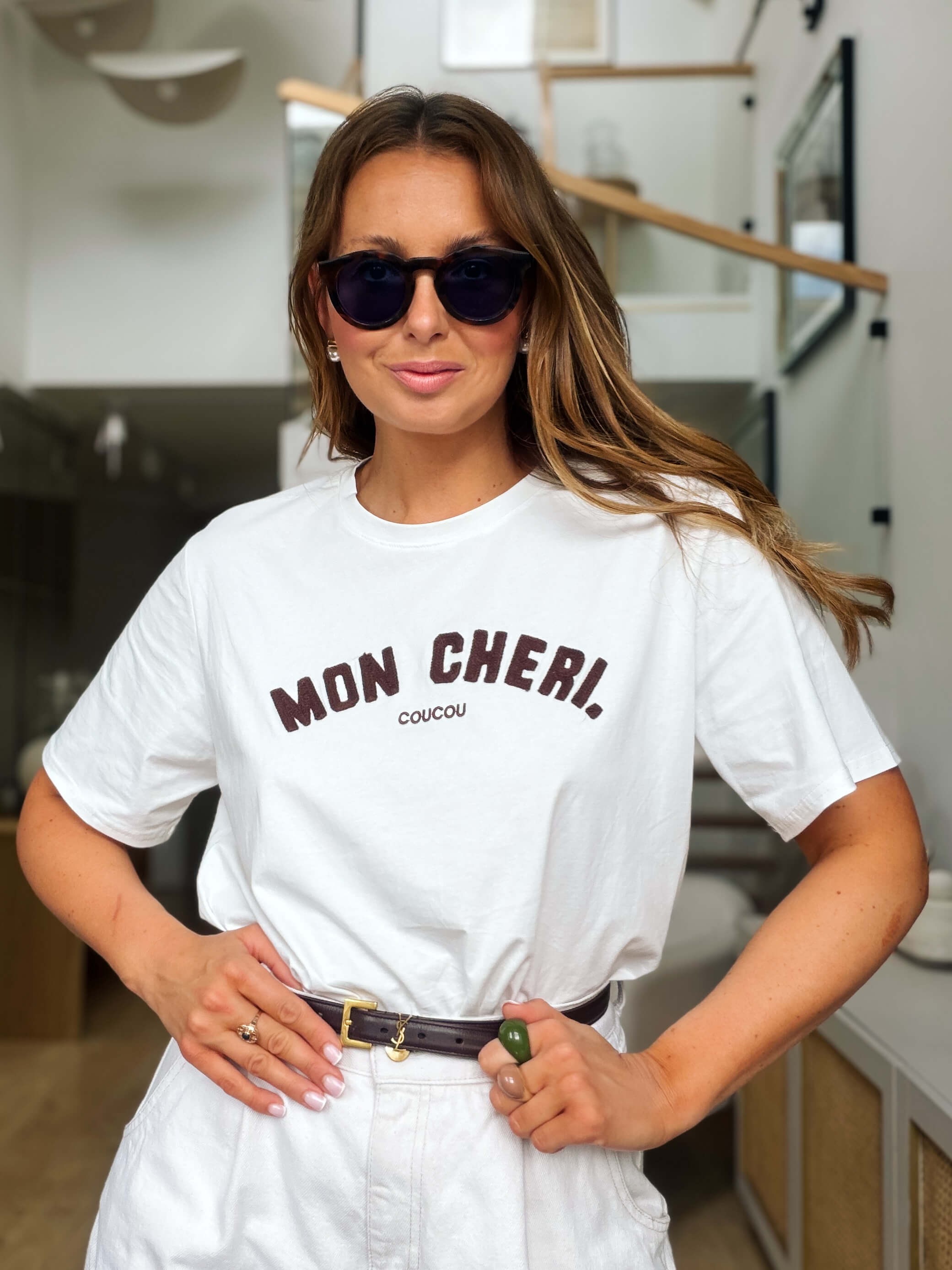 T-shirt Mon Cheri White
