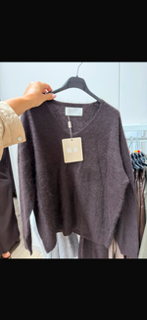 Sweter Hugo Wool&Kaszmir Brown