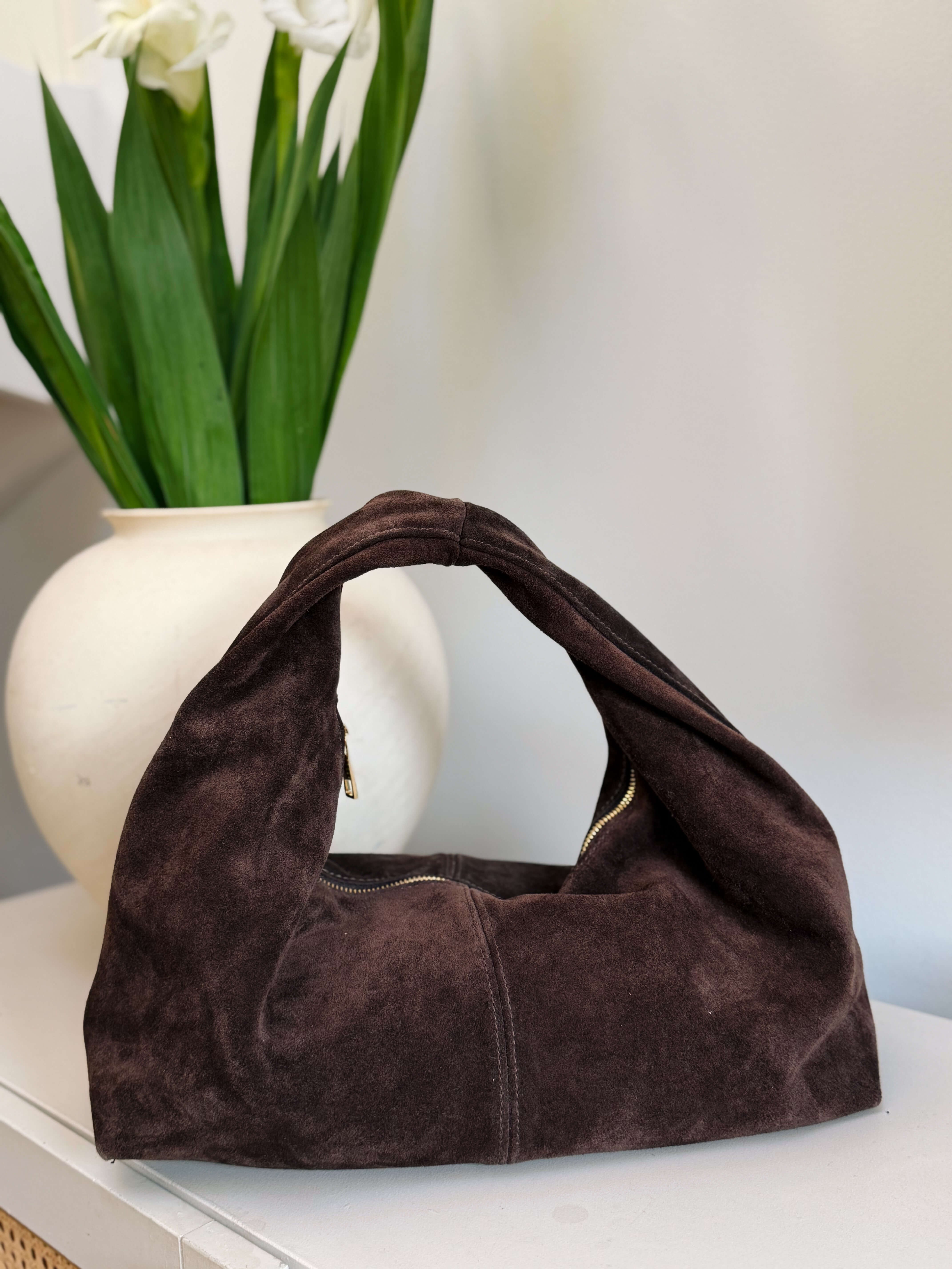 Torebka Lori Zamsz Brown
