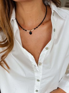 Naszyjnik Classy Black
