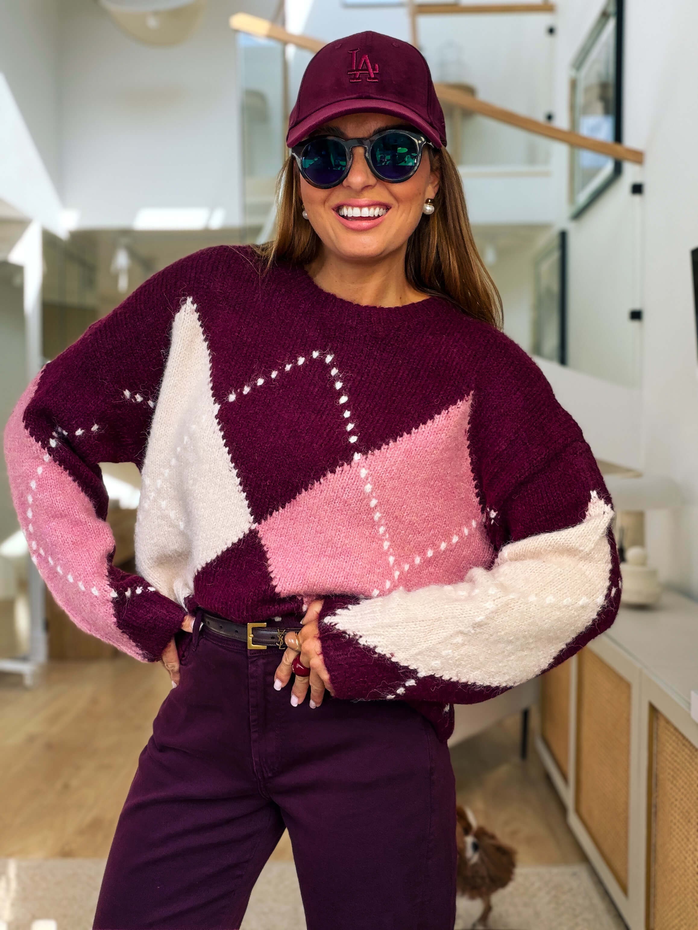 Sweter Valeria Bordo