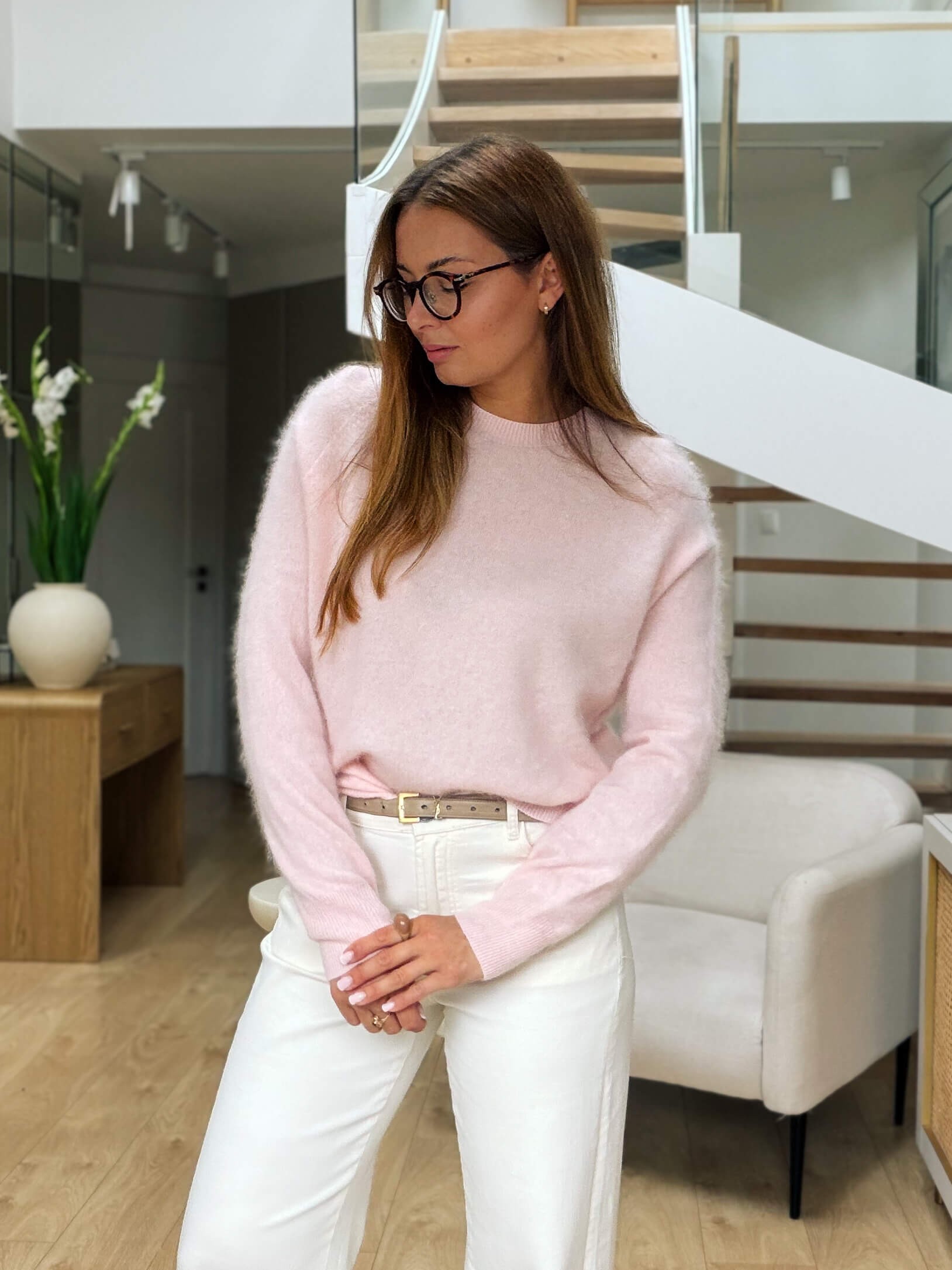 Sweter Selim Wool&Kaszmir Pink 