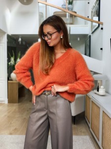 Sweter Sofia Kid Moher 80% Dynia