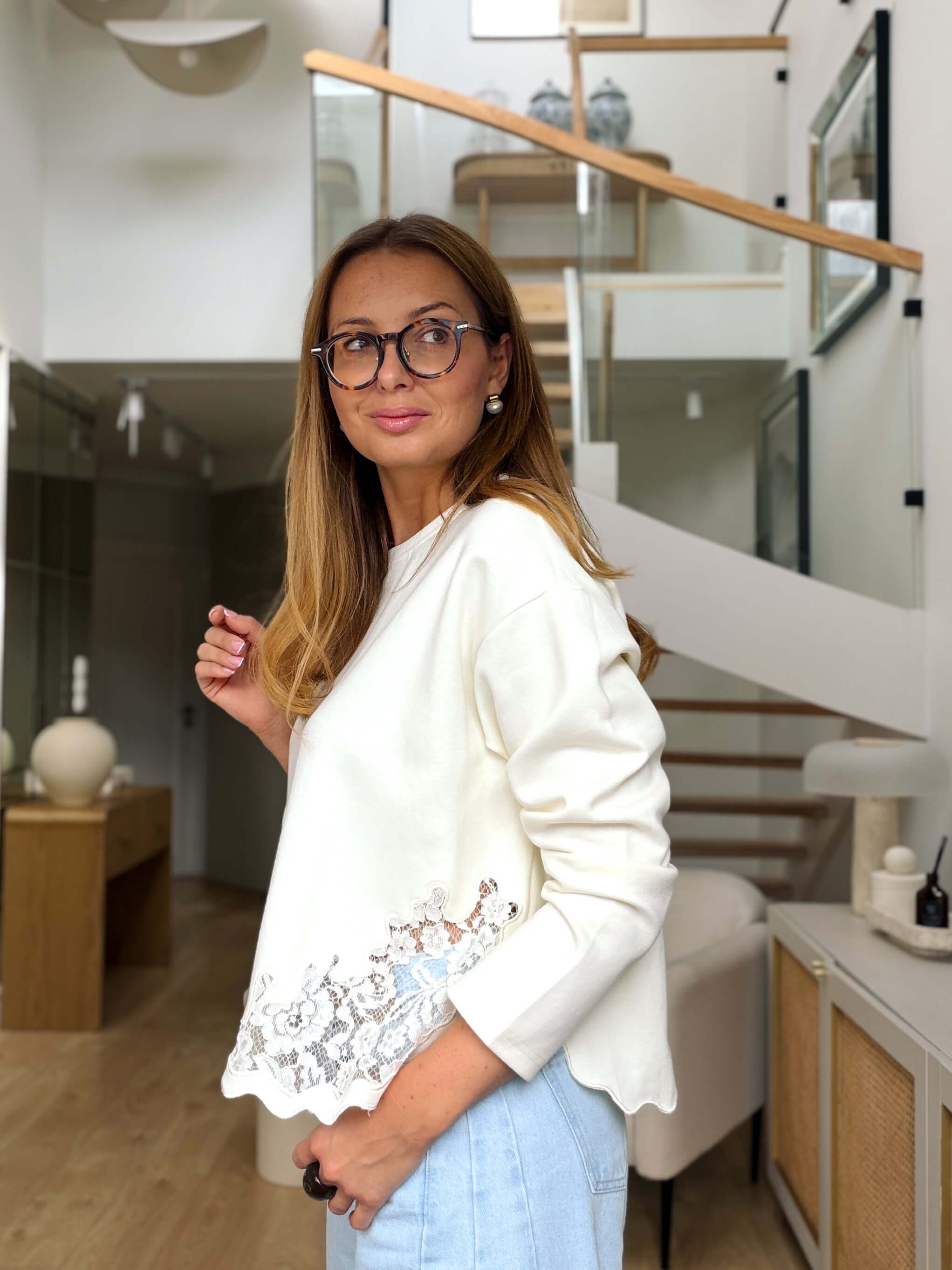 Bluza Luna Koronka Panna 