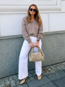 Sweter Sofia Kid Moher 80% Taupe