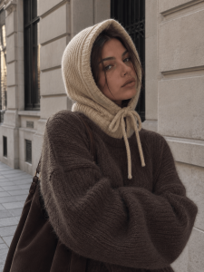 Balaclava Komin Beige 