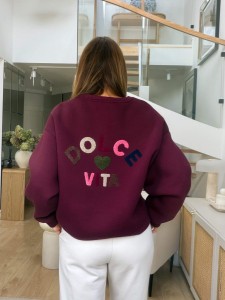 Bluza Dolce Vita Bordo