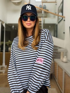Bluza Mon Cheri Brown&Blue