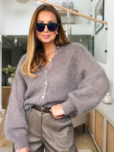 Sweter Ivell Moher Taupe
