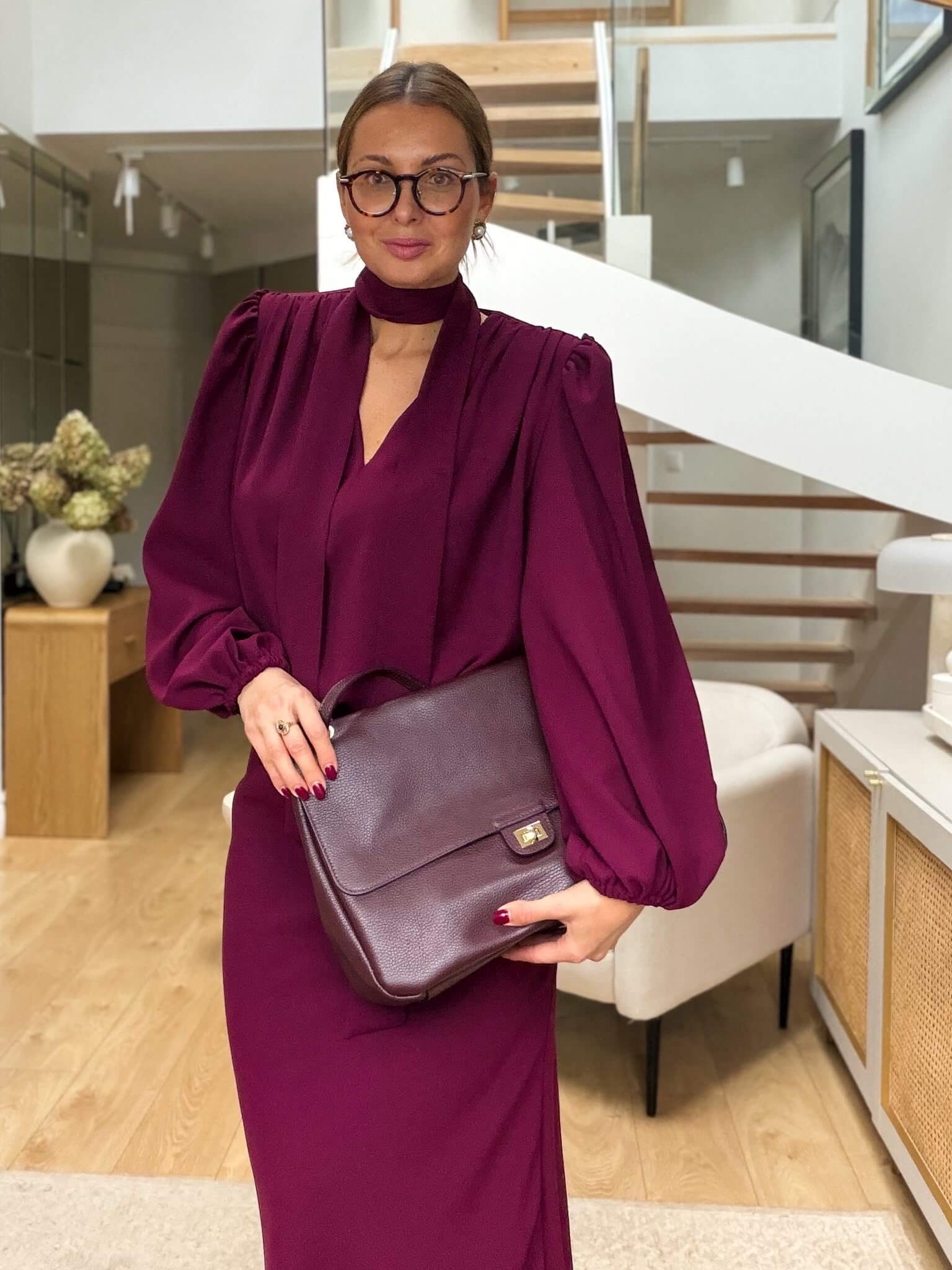 Komplet Grace Bordo