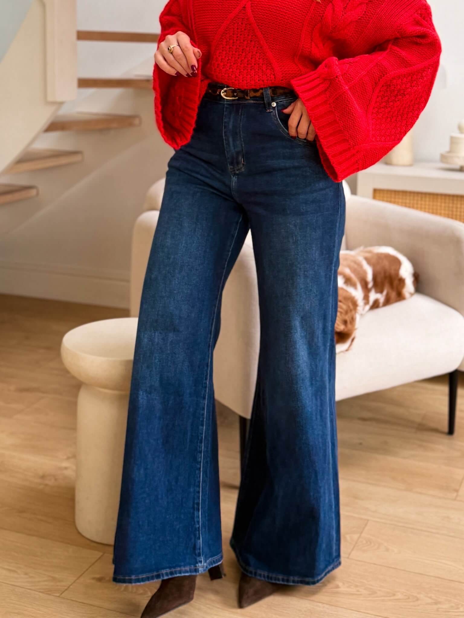 Spodnie Wide Leg Jeans