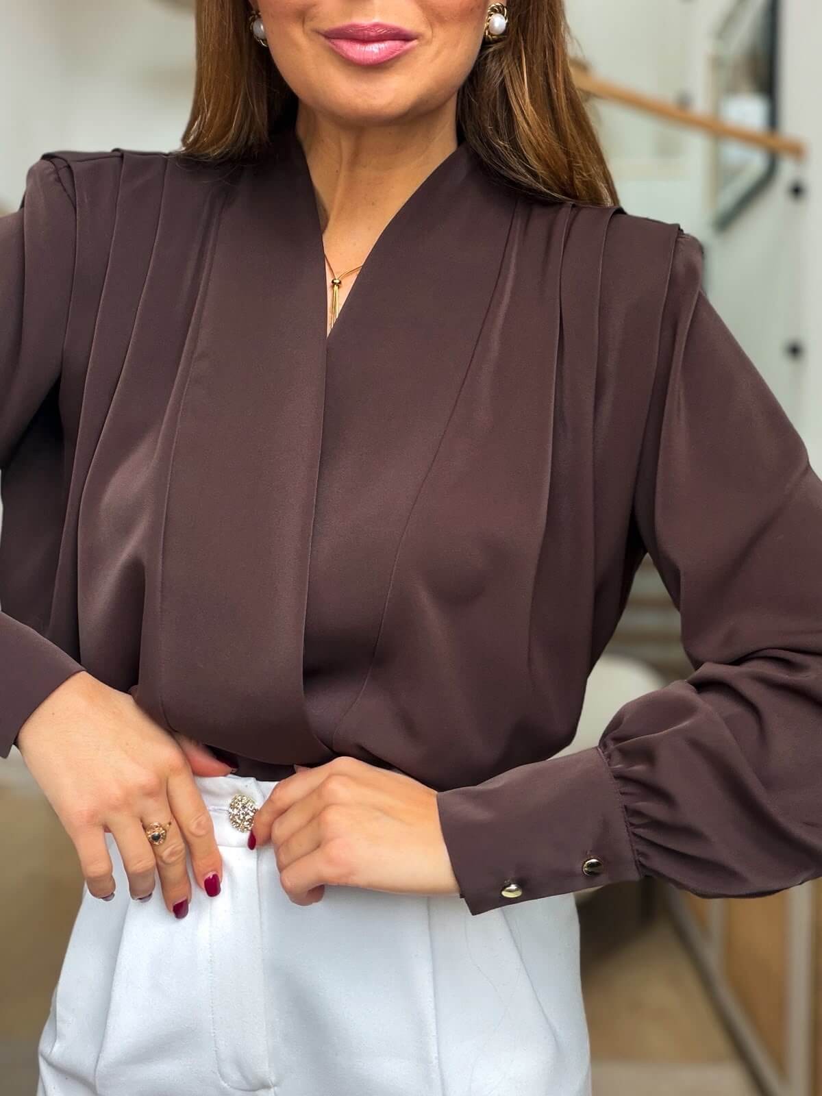 Bluzka Vienna Brown