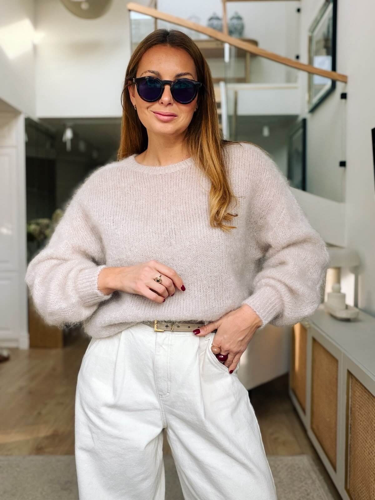 Sweter Moher Briar Beige
